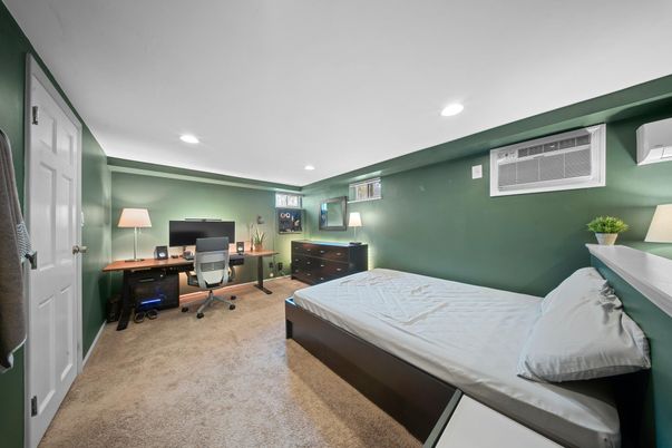 Bedroom, Home Office, Interior, Recessed Lighting