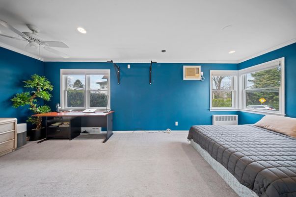 Bedroom, Home Office, Interior, Recessed Lighting