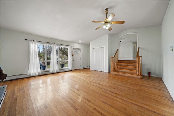 Empty room, Interior, Wood Texture Flooring