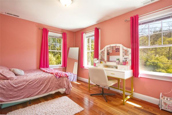 Bedroom, Home Office, Interior, Wood Texture Flooring