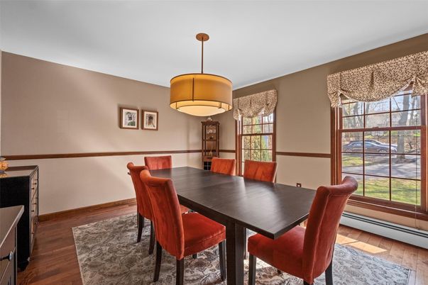 Dining room, Interior, Wood Texture Flooring