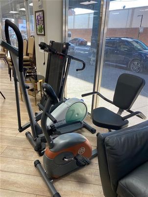 Fitness Equipment, Interior, Wood Texture Flooring