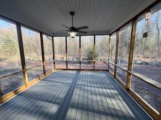 Interior, Sun Room, Wood Texture Flooring
