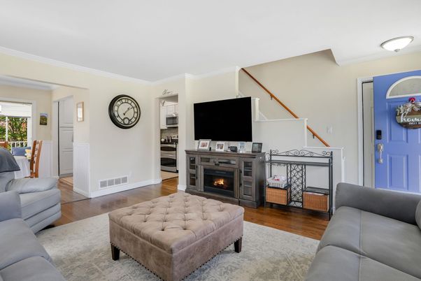 Fireplace, Interior, Living room, Wood Texture Flooring