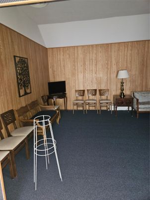 Dining room, Interior, Wooden Walls