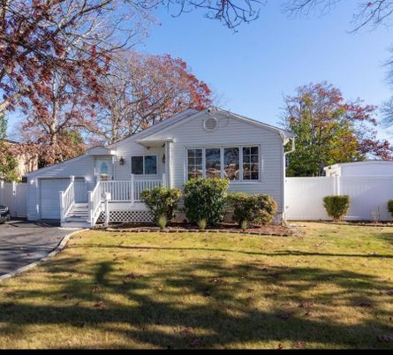 Attached, Backyard, Detached Garage, Exterior, Facade, Ranch