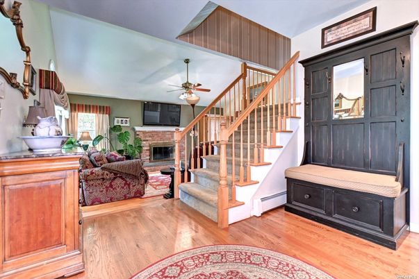 Fireplace, Interior, Living room, Wood Texture Flooring