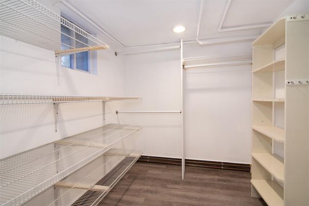 Interior, Recessed Lighting, Walk-in Closets, Wood Texture Flooring