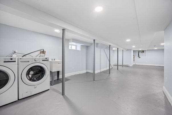 Interior, Recessed Lighting, Washer