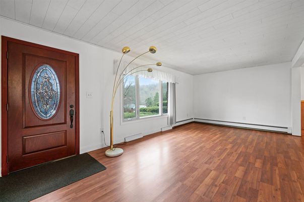 Empty room, Interior, Wood Texture Flooring