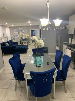 Dining room, Fireplace, Interior, Living room, Recessed Lighting