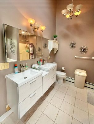 Bathroom, Dual Sink Vanities, Interior