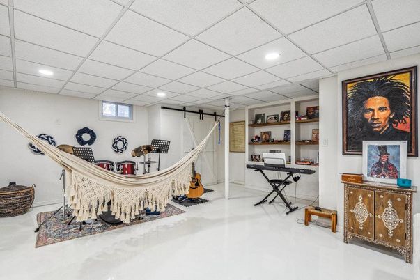 Home Office, Interior, Recessed Lighting