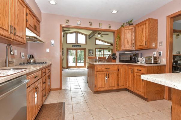 Interior, Kitchen, Recessed Lighting