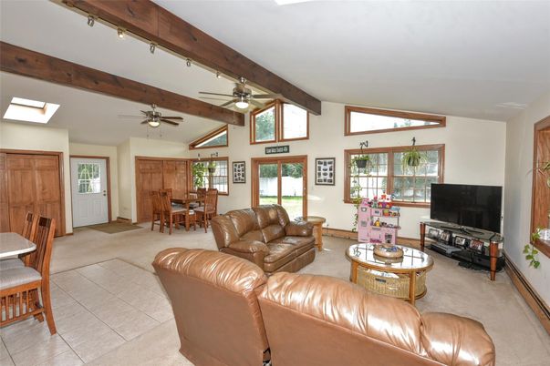 Dining room, Interior, Living room, Wooden Beams