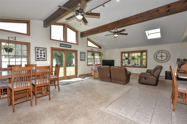 Dining room, Interior, Living room, Wooden Beams