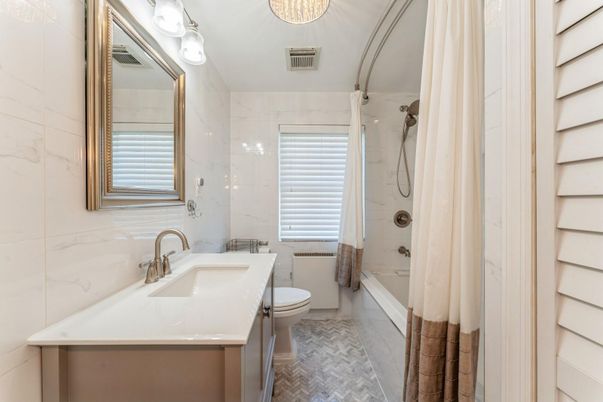 Bathroom, Interior, Marble Walls