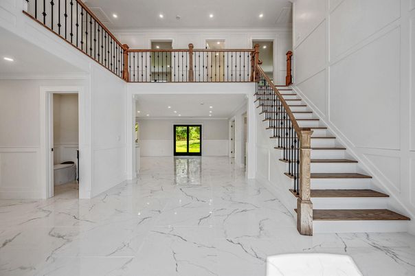 Interior, Marble, Recessed Lighting