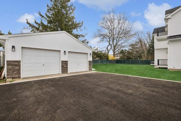 Backyard, Detached Garage, Exterior