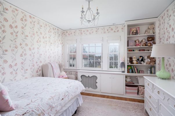 Bedroom, Chandelier, Interior