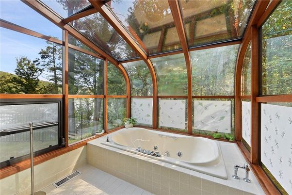 Bathroom, Glass Ceilings, Interior, Sun Room