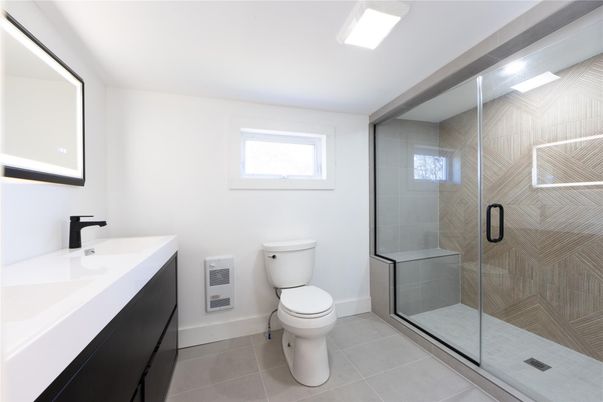 Bathroom, Glass Shower, Interior