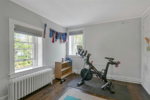 Fitness Equipment, Interior, Wood Texture Flooring