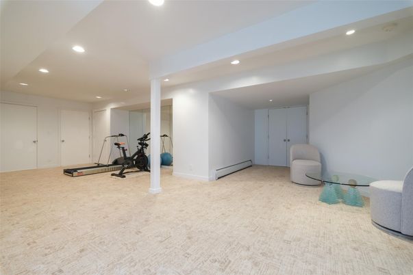 Fitness Equipment, Interior, Recessed Lighting