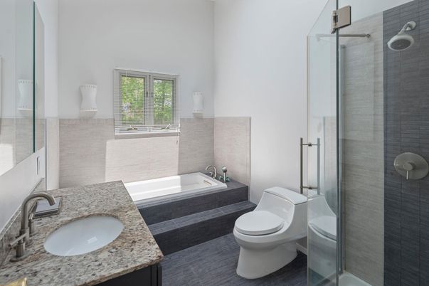 Bathroom, Glass Shower, Interior