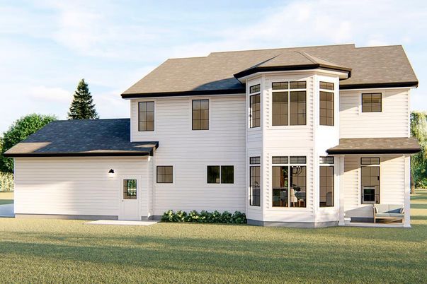 Backyard, Exterior, Facade, French Provincial
