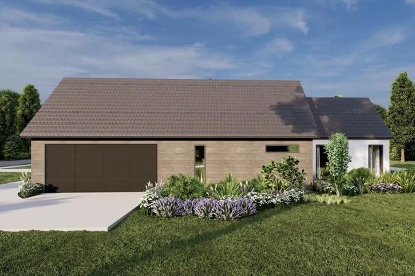 Attached, Exterior, Facade, Cape Cod