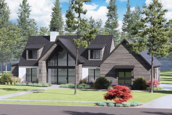 Exterior, Facade, Tudor Revival