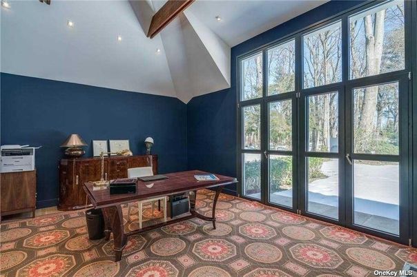 Home Office, Interior, Recessed Lighting