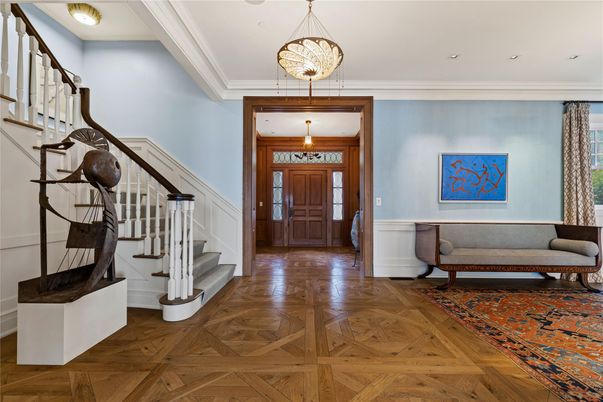 Interior, Pendant Lights, Recessed Lighting, Wood Texture Flooring