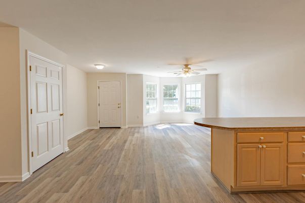 Empty room, Interior, Wood Texture Flooring
