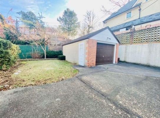 Backyard, Detached Garage, Exterior