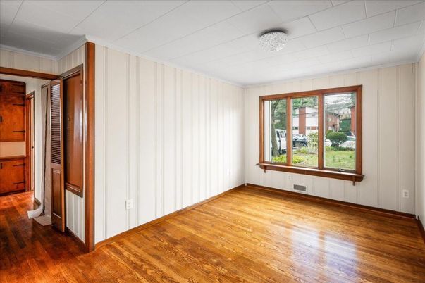 Empty room, Interior, Wood Texture Flooring
