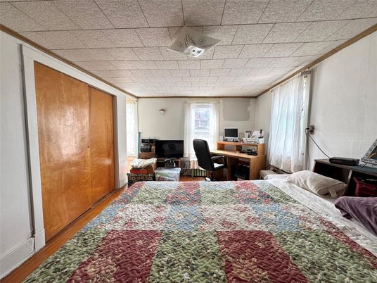 Bedroom, Home Office, Interior, Wood Texture Flooring