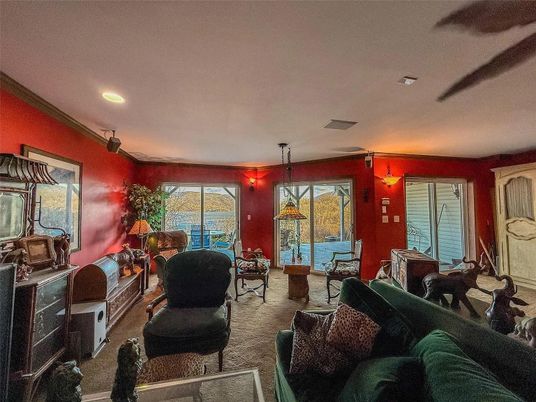 Dining room, Interior, Living room, Recessed Lighting