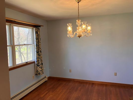 Chandelier, Empty room, Interior, Wood Texture Flooring