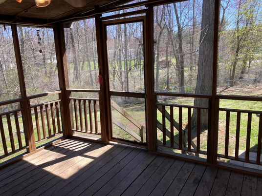 Interior, Sun Room, Wood Texture Flooring