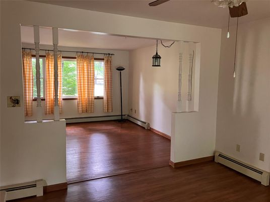 Empty room, Interior, Wood Texture Flooring