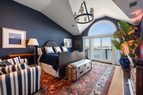 Bedroom, Chandelier, Interior