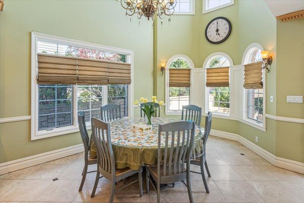 Chandelier, Dining room, Interior