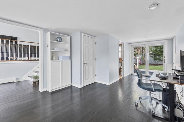 Home Office, Interior, Wood Texture Flooring