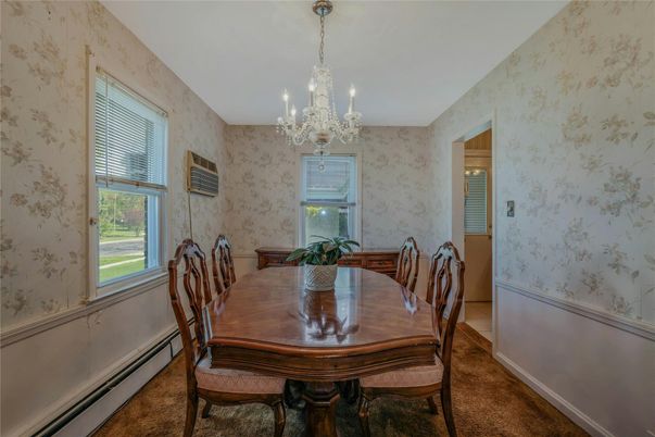 Chandelier, Dining room, Interior