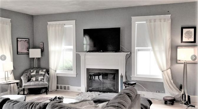 Fireplace, Interior, Living room, Wood Texture Flooring