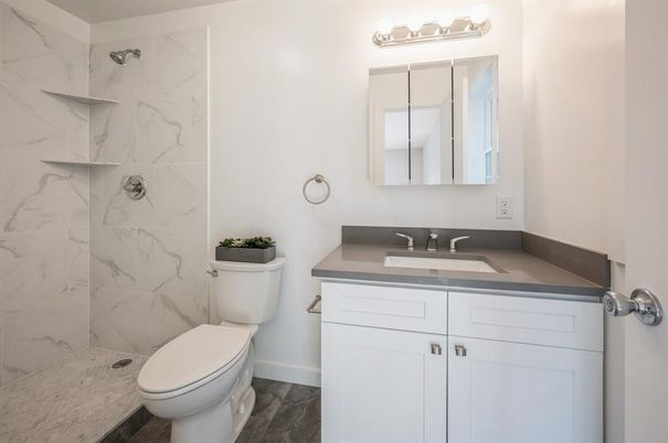 Bathroom, Interior, Marble Walls