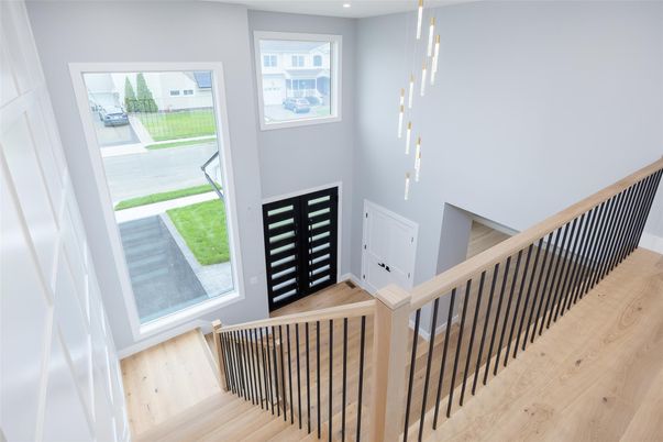 Interior, Pendant Lights, Recessed Lighting, Wood Texture Flooring