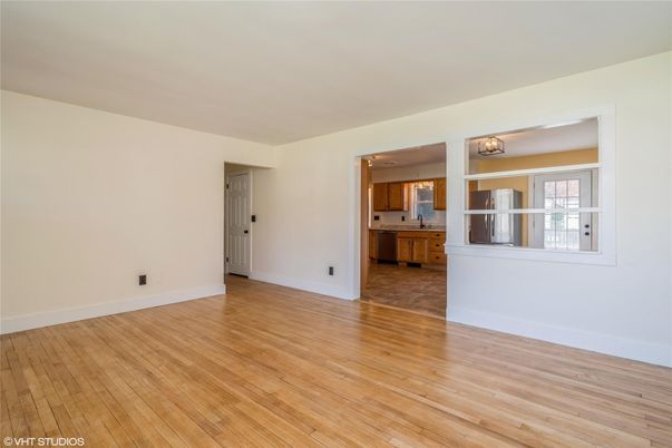 Empty room, Interior, Kitchen, Wood Texture Flooring
